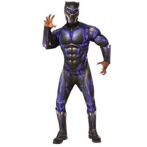 Halloween Costume Black Panther Adult xtra large